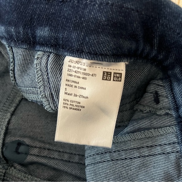 Uniqlo stretch denim pull-on pants - Picture 5 of 12